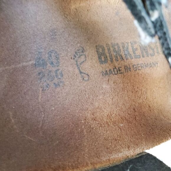 BIRKENSTOCK Women's black sandals Sise 40 - Picture 9 of 10